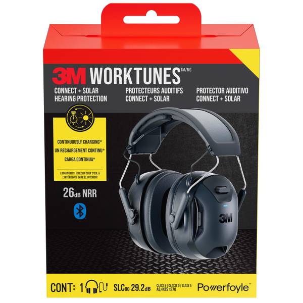 M Worktunes Connect Solar Wireless Hearing Protector Dc