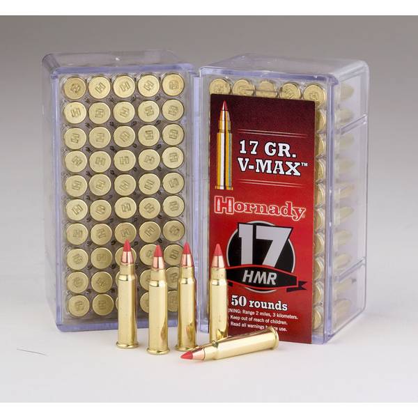 Hornady 17 HMR 17 Grain V MAX Varmint Express Ammo 83170 Blain S