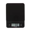 Taylor Black Glass Top Food Scale with Touch Control Buttons - 5280385