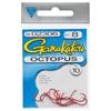Gamakatsu 02608-Fr Octopus Loose Hooks, 7-Pack, Size 4, Red, Hooks