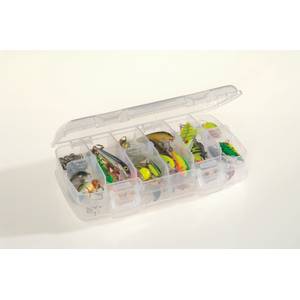 Plano 3400 Stowaway - Eight-Compartment - Clear