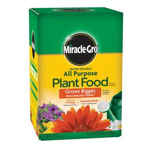 Miracle-Gro Water Soluble All Purpose Plant Food