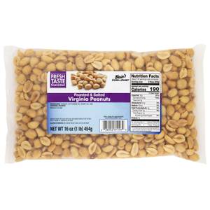 Blain's Farm & Fleet 16 oz Roasted and Salted Virginia Peanuts