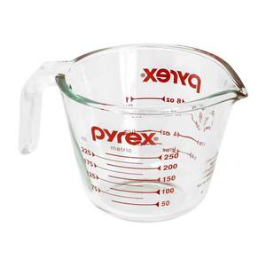  Pyrex Tempered Glass Liquid Measuring Cups Set