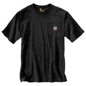 Carhartt Men's Short-Sleeve Workwear Pocket T-Shirt, Carbon Heather, 3XL