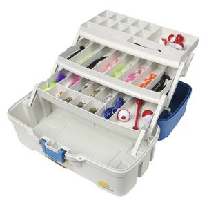 Plano Let's Fish Two-Tray Tackle Box w/ 180 pc. Starter Tackle Kit - 620310