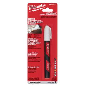 Milwaukee INKZALL Fine Point Colored Markers (4 Pack) 48-22-3106