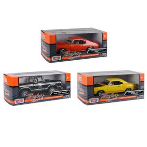 Motormax Toy Factory 1:24 Die Cast Classic Vehicle Assortment