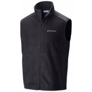 Columbia Men's Steens Mountain Fleece Vest, Black, 4XT