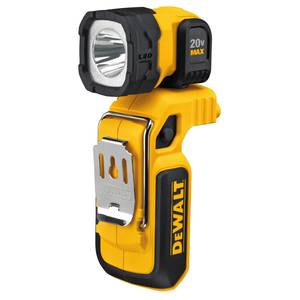 DEWALT 20V MAX LED Work Light, Handheld Spotlight with 508 Yard Distance,  Pivoting Head, 1500 Lumens, Cordless, Battery Not Included (DCL043)