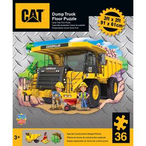 MasterPieces CAT Dump Truck 36 PC Shaped Floor Puzzle 11735 – Good's Store  Online