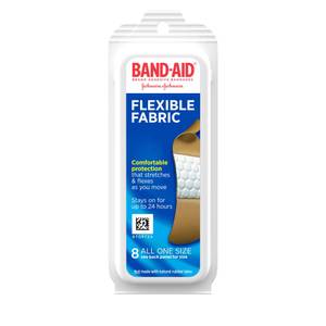 Band-Aid Flexible Fabric Adhesive Bandages - 8630324