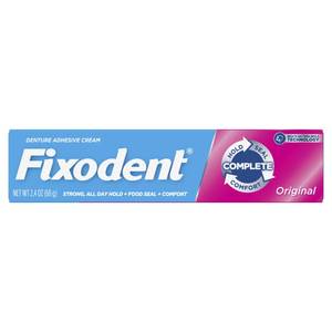 2.4 oz Dental Adhesive Cream - 2 Pk by Fixodent at Fleet Farm