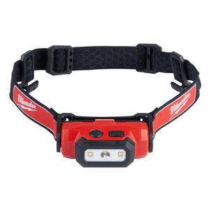2111-21 USB Rechargeable 475-Lumen LED Hard Hat Headlamp with USB Battery and Cable