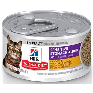 hills sensitive stomach wet cat food