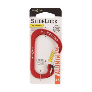 Nite Ize SlideLock Key Ring, Aluminum