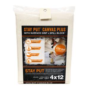 Slip Resistant Canvas Dropcloth - Stay Put® Canvas Plus - Trimaco