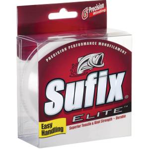 Sufix 14 lb Sufix Elite Clear Fishing Line - 661-114