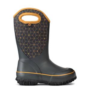 børn poly tall zip boots