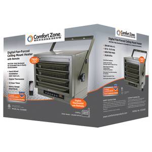 Comfort Zone 7500 Watt Ceiling Mount Industrial Heater - CZ230ER | Blain's  Farm u0026 Fleet