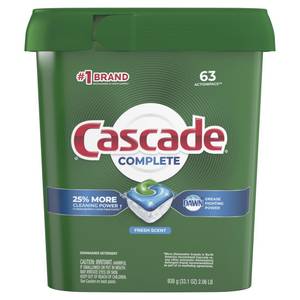 Cascade Fresh Scent Original Dishwasher Pods, Actionpacs Dishwasher  Detergent Tabs : Target