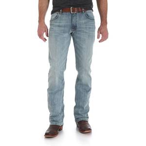 rustler mens bootcut jeans