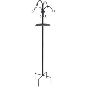 Panacea Black Deluxe 4-Way Bird Feeding Station, 90