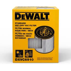 Part # DEWALT DXVA19-4101 & Vacmaster VHBM Puroom 10 Pack High Efficiency Replacement Filter Bags for DEWALT 6 to 10 Gallon Wet/Dry Vacs