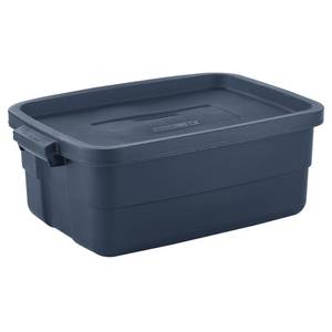 Rubbermaid Cleverstore 41 Quart Plastic Tote Container Bin With