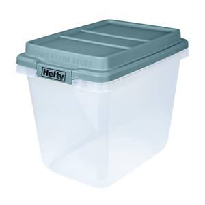 Homz Heavy Duty 112 qt. Plastic Storage Tote Set & Reviews