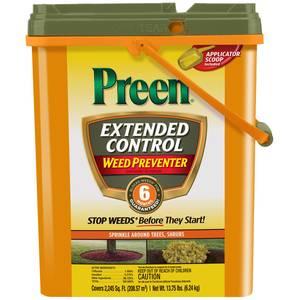 Preen Garden Weed Preventer Extended Control, 13.75 lb