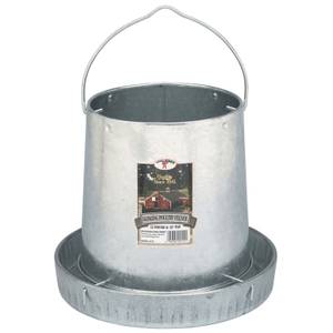 Little Giant Metal Poultry Hanging Corner Feeder