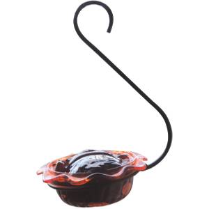 Birds Choice Oriole Bird Feeder, 3 oz, Translucent Orange Cup for Grape Jelly or Orange Half