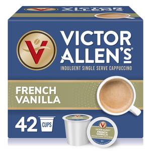 Victor Allen's Coffee 42-Count French Vanilla Cappuccino Single Serve Cups