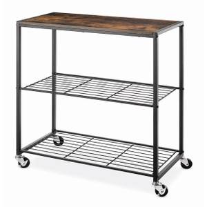 Honey-Can-Do 3-Tier Wood and Metal Small Shelf White SHF-09311 - Best Buy