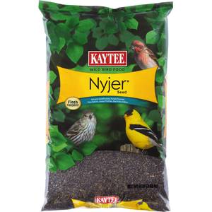 Kaytee Wild Bird Food Nyjer Seed 8 lb, Premier Seed for Small Songbirds