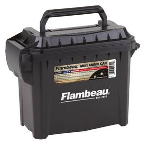 Flambeau 14 Black Ammo Can Dry Box - 6430SD