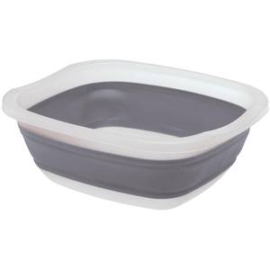 Rubbermaid 15 White Dishpan, 15.6 Qt, 15.23 x 12.46 x 7.8