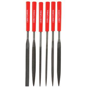 General Tools S477 4-pc Swiss Pattern Needle File Set for sale online 