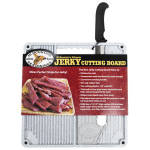 Jerky Cutting Board and Knife