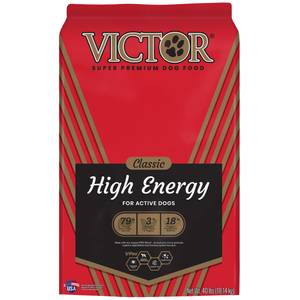 Victor 40 lb Classic Hi Pro Plus Dry Dog Food 013 016 15