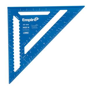 Empire 24 in. x 16 in. Professional Tongue Framing Square