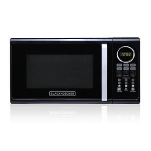 Black+decker 0.9 Cu ft 900W Microwave Oven - Stainless Steel