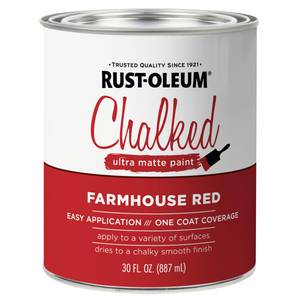 Rust-Oleum 329598 Chalked Ultra Matte Paint, Chiffon Cream, 30 Oz