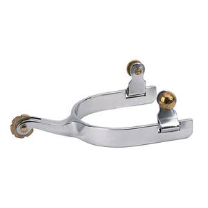 Weaver Leather Ladies Quick-on Spurs Chrome Plated for sale online 