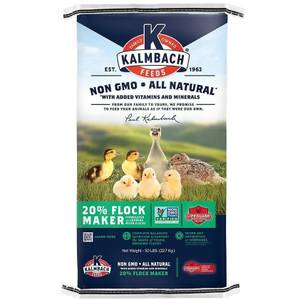 Kalmbach Feeds 50 lb 20% Flock Maker Non-GMO Crumble