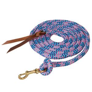 Weaver Leather Single-Ply Horse Lead Features Brass Plated Chain 