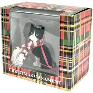 Sandicast American Shorthair Tuxedo Cat Ornament - XSO30402 | Blain's Farm  & Fleet