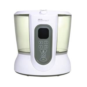 Comfort Zone Whisper-Quiet Cool Mist Digital Ultrasonic Humidifier 