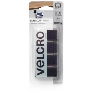 Velcro 3/4 x 5' Black Sticky Back Tape